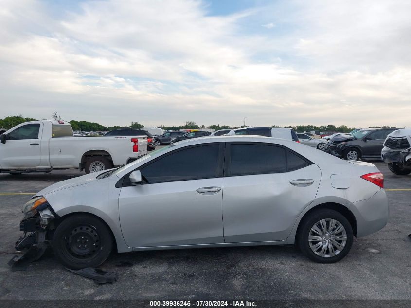 2017 Toyota Corolla Le VIN: 2T1BURHE7HC751907 Lot: 39936245