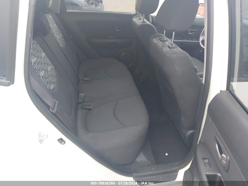 2011 Kia Soul + VIN: KNDJT2A29B7285346 Lot: 39936268