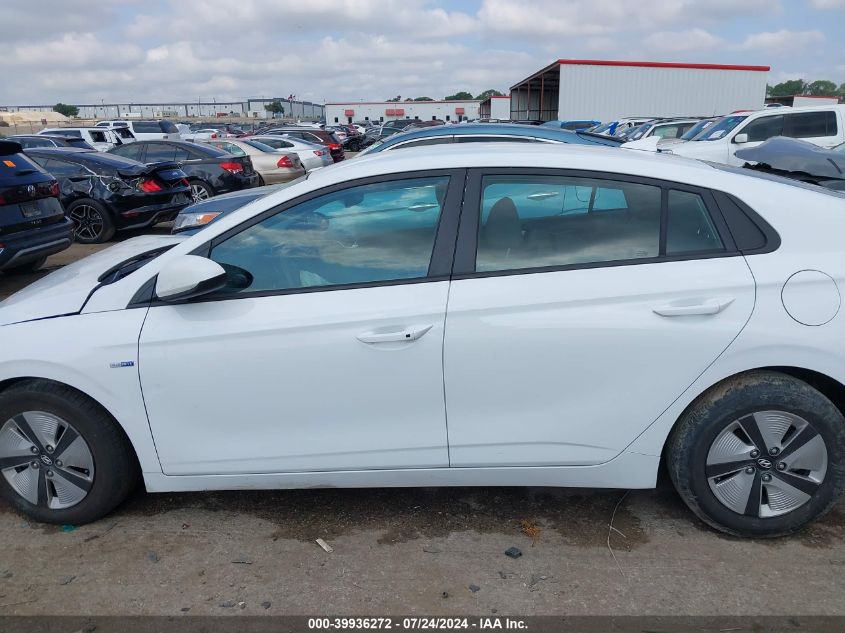 2020 Hyundai Ioniq Hybrid Blue VIN: KMHC65LC7LU214944 Lot: 39936272