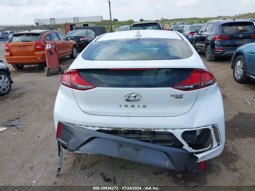 2020 Hyundai Ioniq Hybrid Blue VIN: KMHC65LC7LU214944 Lot: 39936272