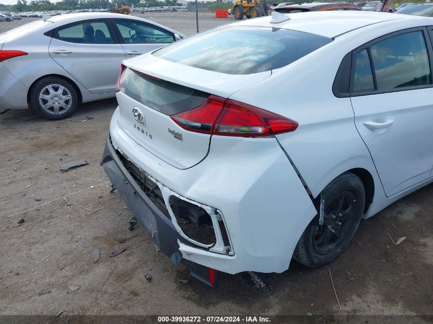 2020 Hyundai Ioniq Hybrid Blue VIN: KMHC65LC7LU214944 Lot: 39936272