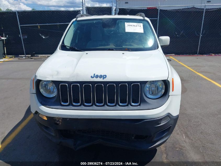 2015 Jeep Renegade Latitude VIN: ZACCJABT0FPB46036 Lot: 39936274