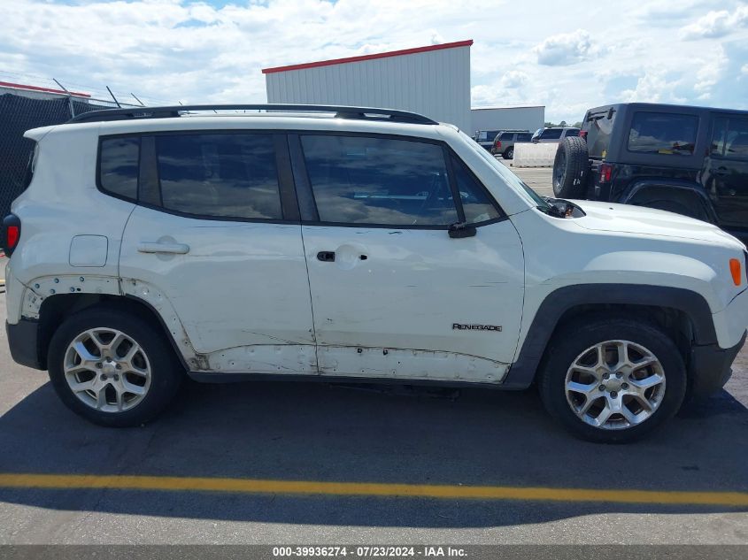 2015 Jeep Renegade Latitude VIN: ZACCJABT0FPB46036 Lot: 39936274