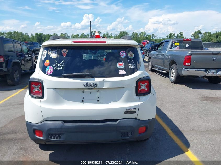 2015 Jeep Renegade Latitude VIN: ZACCJABT0FPB46036 Lot: 39936274