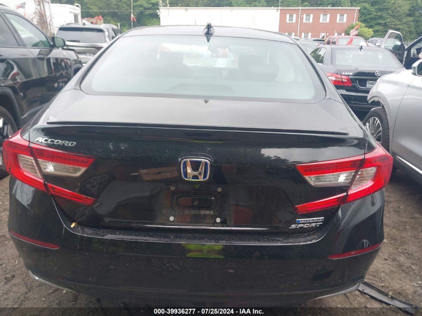 2022 Honda Accord Hybrid Sport VIN: 1HGCV3F20NA038369 Lot: 39936277