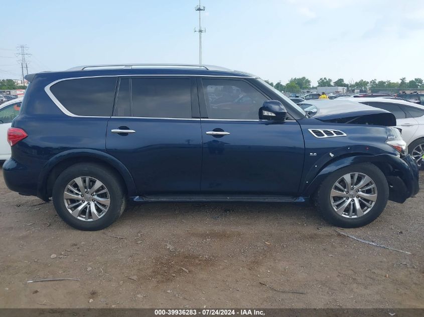 2017 Infiniti Qx80 Signature VIN: JN8AZ2NF5H9646195 Lot: 39936283