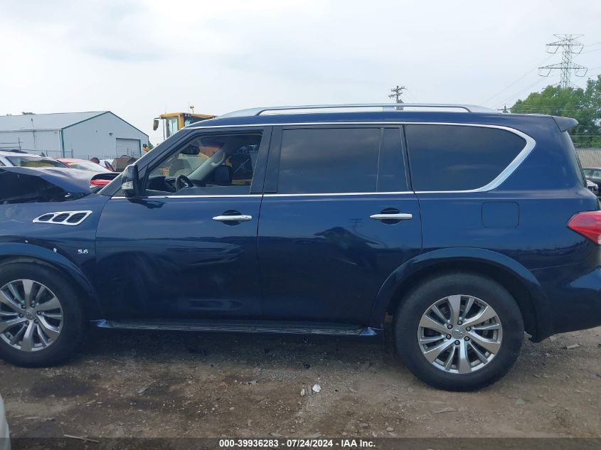 2017 Infiniti Qx80 Signature VIN: JN8AZ2NF5H9646195 Lot: 39936283