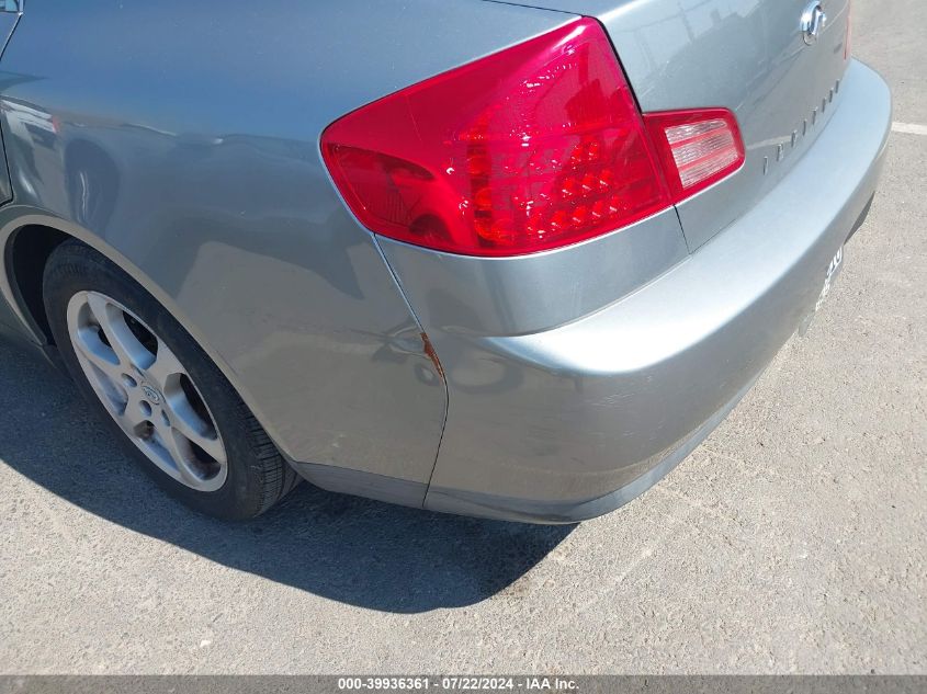 2004 Infiniti G35 VIN: JNKCV51E34M103965 Lot: 39936361