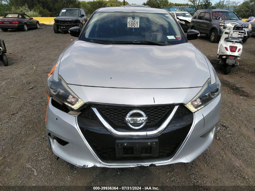 2018 Nissan Maxima 3.5 Sv VIN: 1N4AA6AP8JC387760 Lot: 39936364