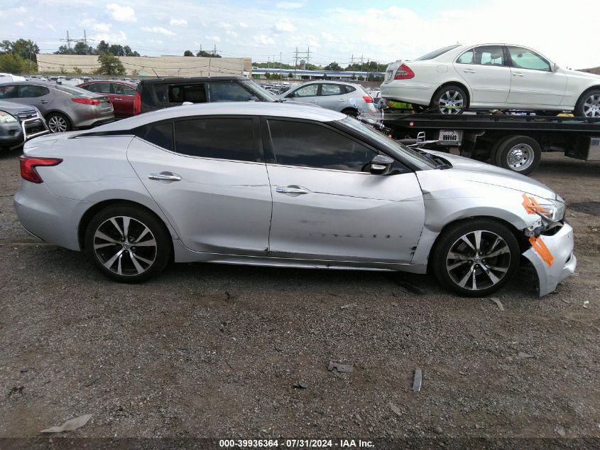 2018 Nissan Maxima 3.5 Sv VIN: 1N4AA6AP8JC387760 Lot: 39936364