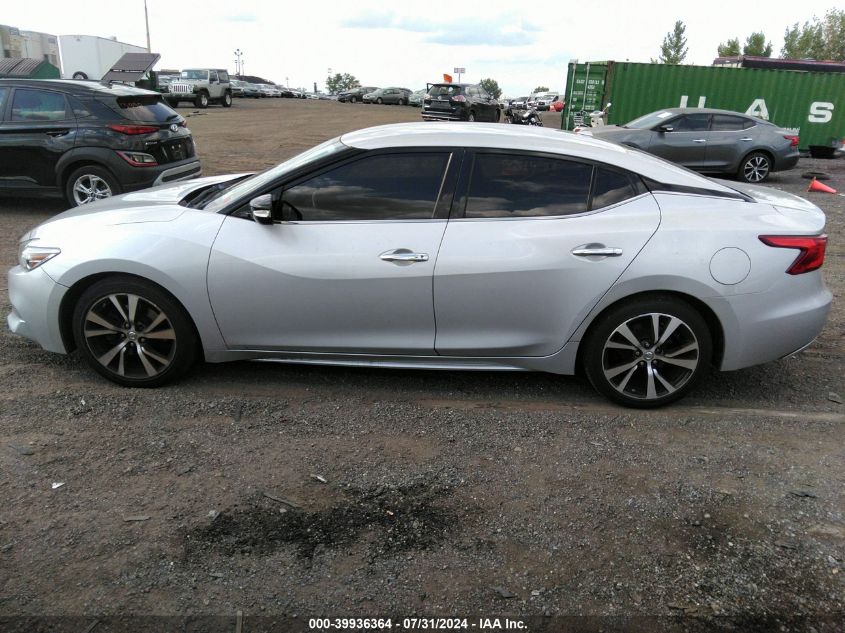 2018 Nissan Maxima 3.5 Sv VIN: 1N4AA6AP8JC387760 Lot: 39936364