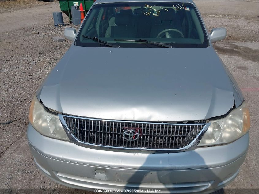 2001 Toyota Avalon Xls VIN: 4T1BF28B91U145343 Lot: 39936365