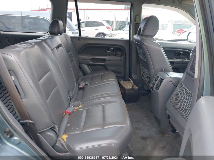 2007 Honda Pilot Exl VIN: 2HKYF18527H525100 Lot: 39936367