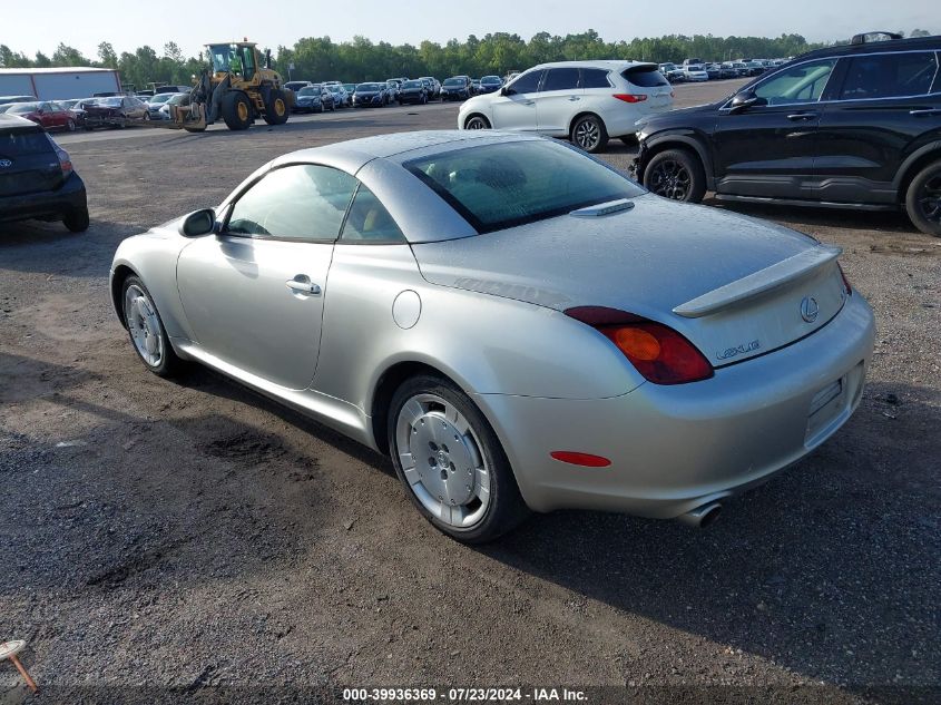 JTHFN48YX30046905 | 2003 LEXUS SC 430