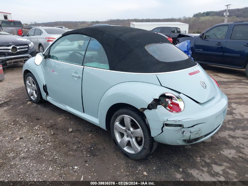 2006 Volkswagen New Beetle 2.5 VIN: 3VWSF31YX6M317994 Lot: 39936376