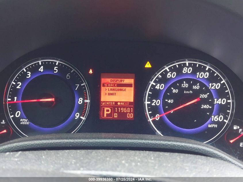 2009 Infiniti G37 Journey/Sport VIN: JNKCV61E09M011385 Lot: 39936380