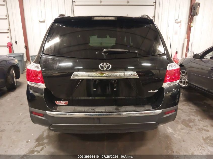 2012 Toyota Highlander Se V6 VIN: 5TDBK3EH7CS138266 Lot: 39936410