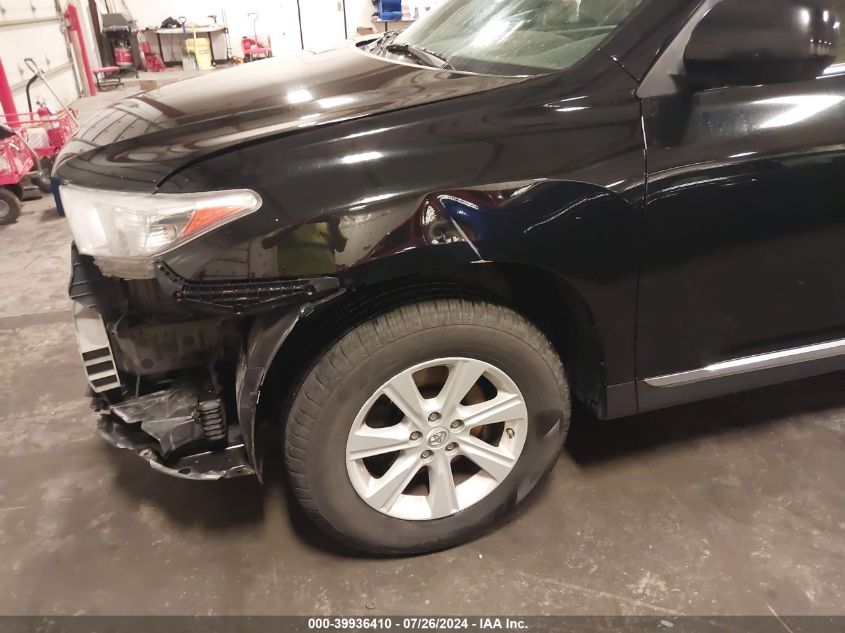 2012 Toyota Highlander Se V6 VIN: 5TDBK3EH7CS138266 Lot: 39936410