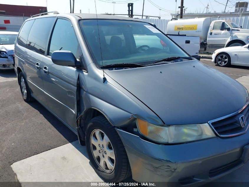 2002 Honda Odyssey Ex VIN: 5FNRL18652B007060 Lot: 39936464