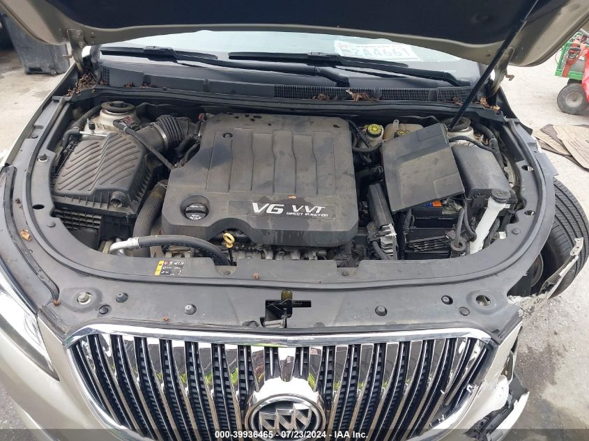 2016 Buick Lacrosse Leather VIN: 1G4GB5G30GF185501 Lot: 39936465