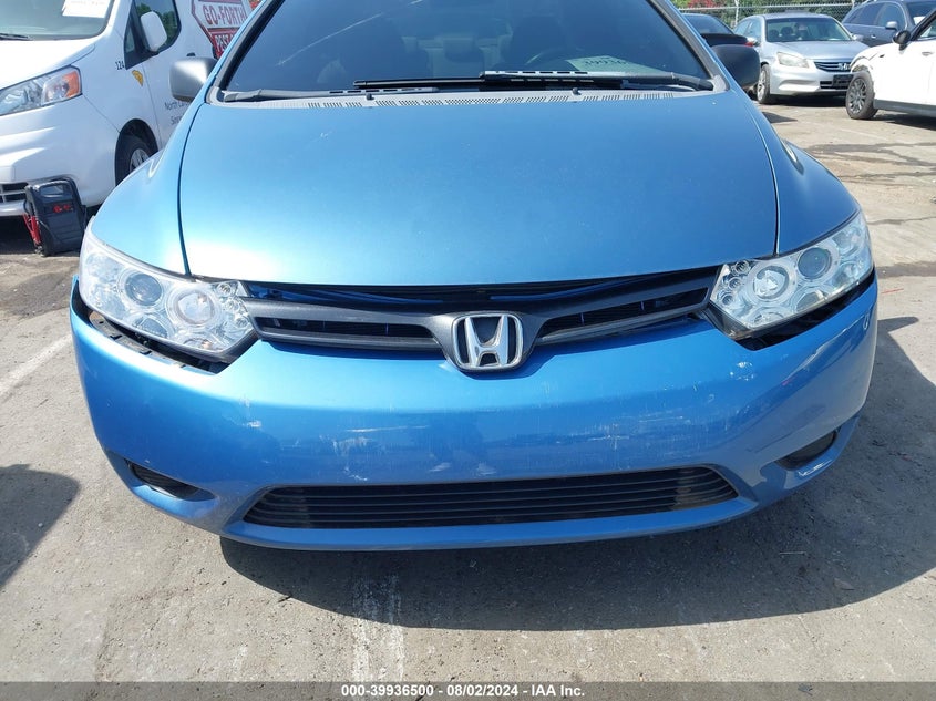2007 Honda Civic Lx VIN: 2HGFG12617H584025 Lot: 39936500