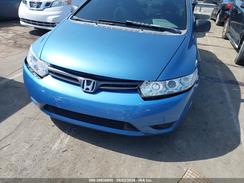 2007 Honda Civic Lx VIN: 2HGFG12617H584025 Lot: 39936500