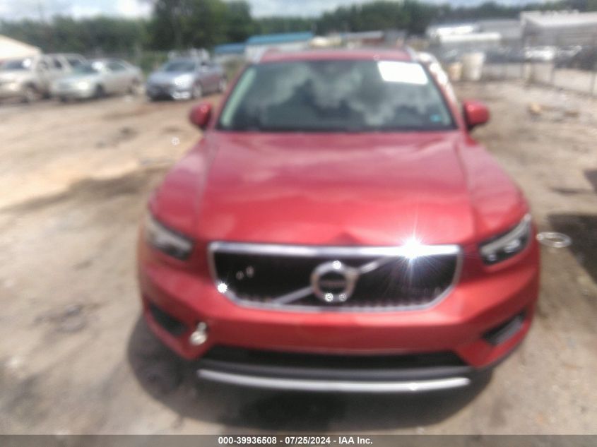 2019 Volvo Xc40 T5 Momentum/T5 R-Design VIN: YV4162XZ7K2011682 Lot: 39936508