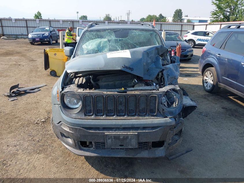 2018 Jeep Renegade Altitude 4X4 VIN: ZACCJBBB6JPH09872 Lot: 39936536