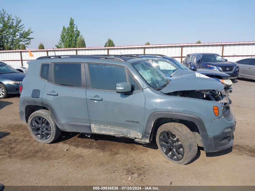 2018 Jeep Renegade Altitude 4X4 VIN: ZACCJBBB6JPH09872 Lot: 39936536