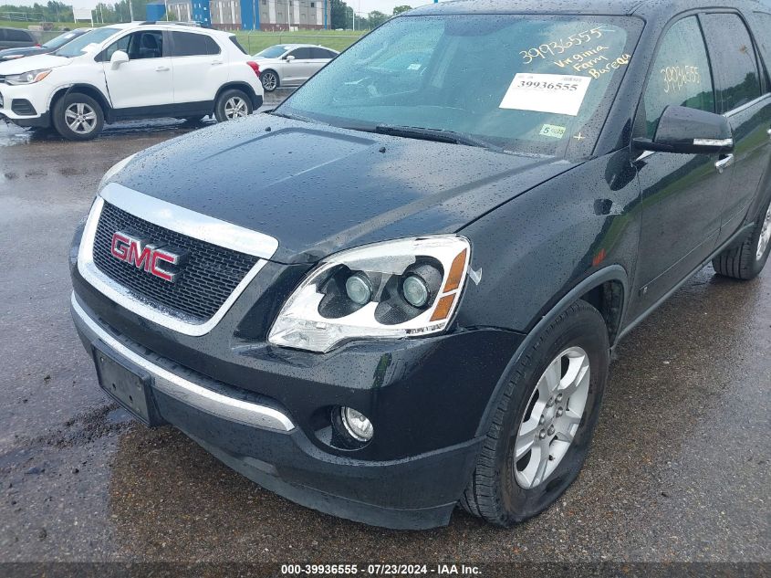 2009 GMC Acadia Slt-2 VIN: 1GKEV33D09J202839 Lot: 39936555