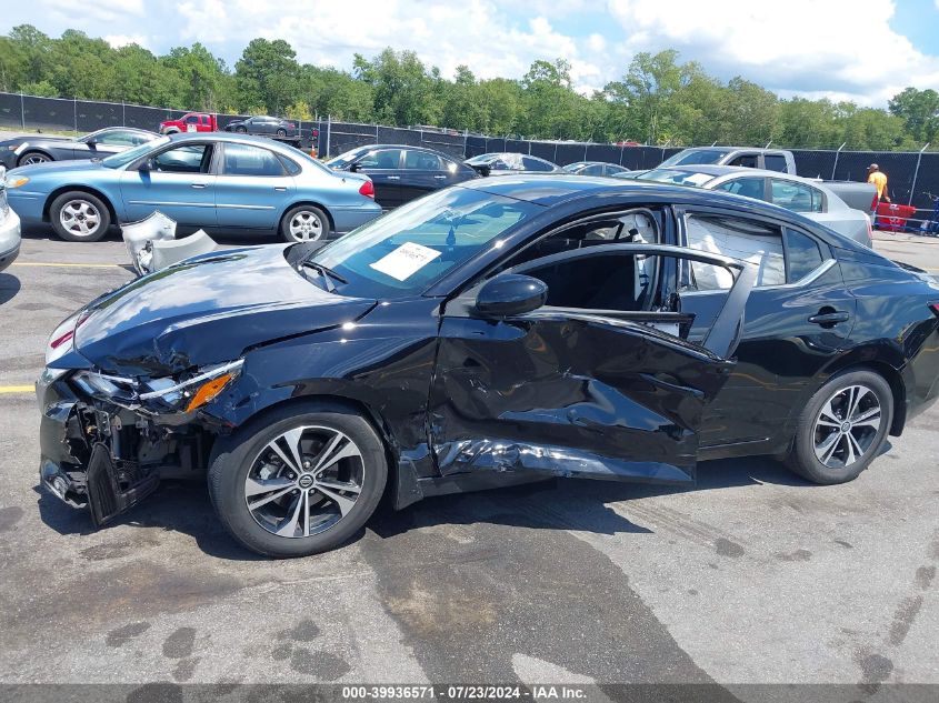 2021 Nissan Sentra Sv Xtronic Cvt VIN: 3N1AB8CV7MY259474 Lot: 39936571