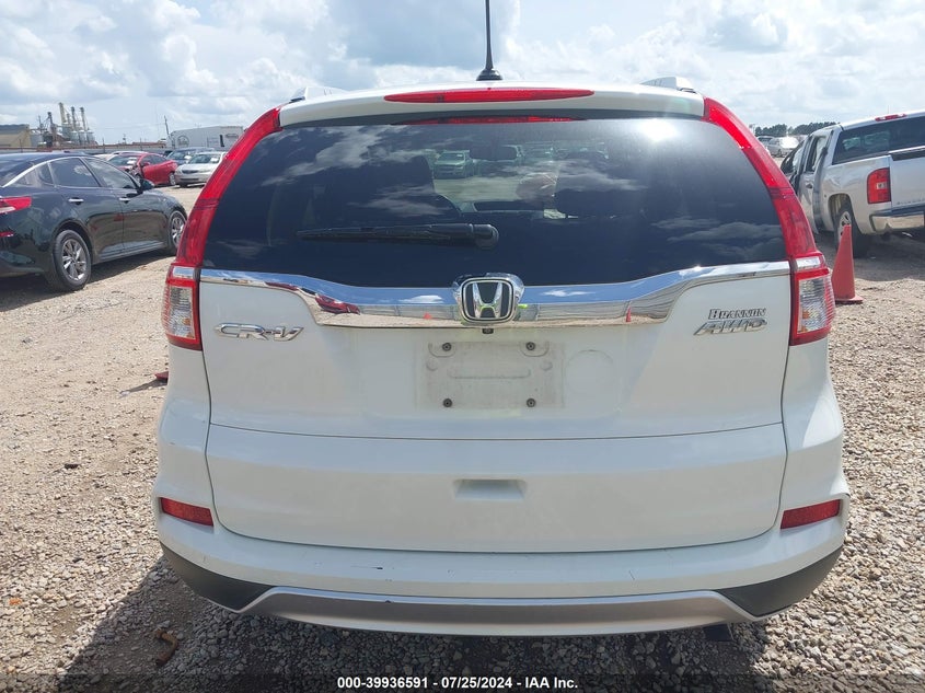 2015 Honda Cr-V Ex-L VIN: 5J6RM4H79FL089735 Lot: 39936591
