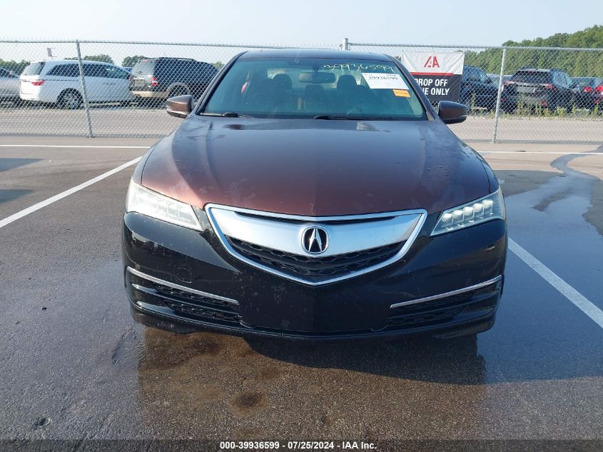 2015 Acura Tlx VIN: 19UUB1F35FA018100 Lot: 39936599
