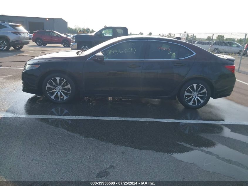 2015 Acura Tlx VIN: 19UUB1F35FA018100 Lot: 39936599