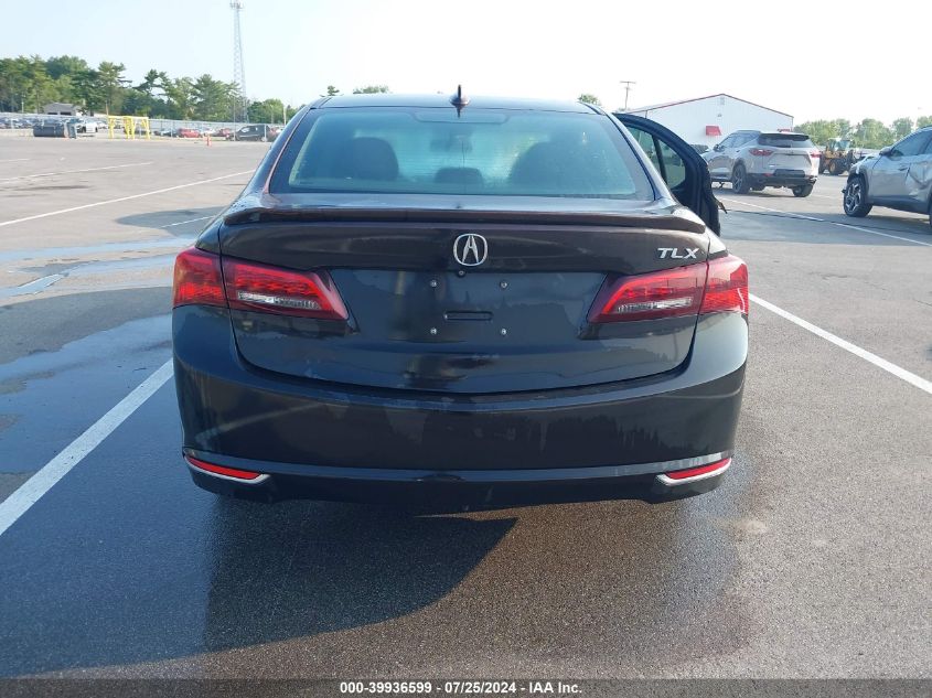 2015 Acura Tlx VIN: 19UUB1F35FA018100 Lot: 39936599