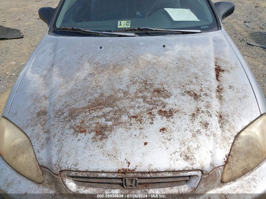 1998 Honda Civic Cx VIN: 2HGEJ6423WH104764 Lot: 39936609