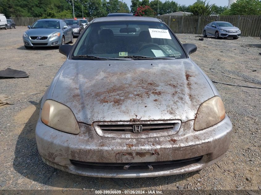 1998 Honda Civic Cx VIN: 2HGEJ6423WH104764 Lot: 39936609