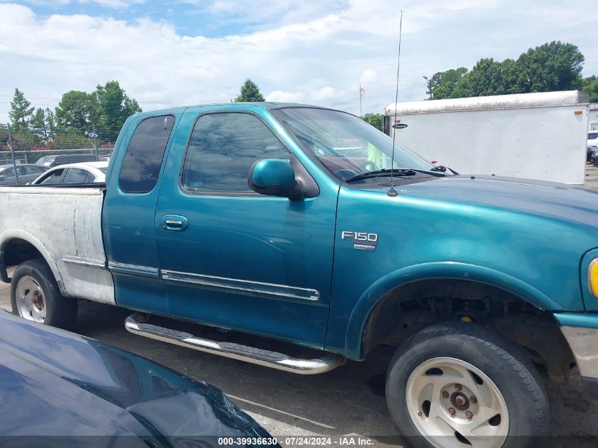 1998 Ford F-150 Lariat/Standard/Xl/Xlt VIN: 1FTZX18W7WNA27807 Lot: 39936630