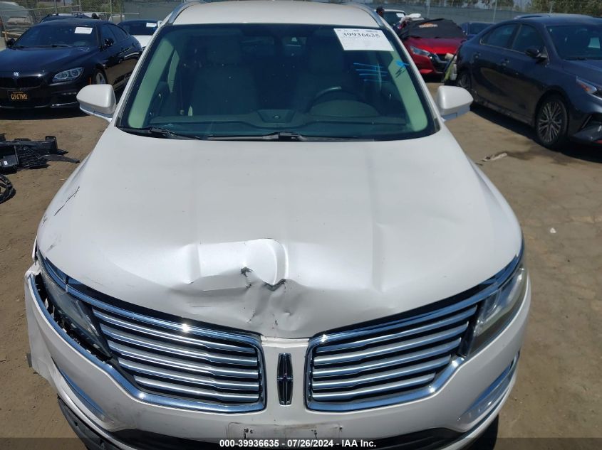 2017 Lincoln Mkc Premiere VIN: 5LMCJ1C93HUL62573 Lot: 39936635