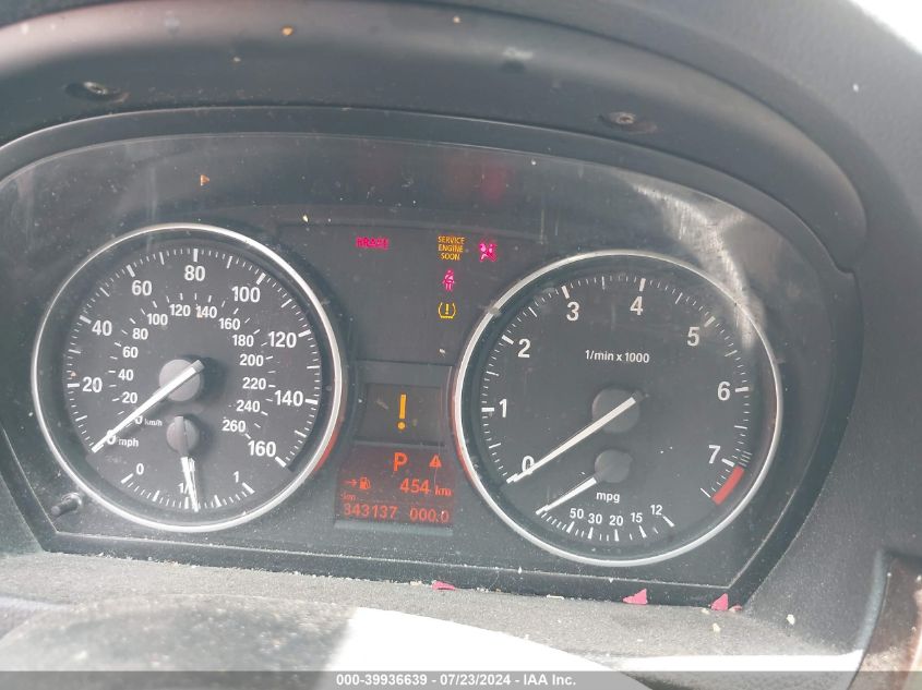 2008 BMW 328I VIN: WBAVA37528NL57200 Lot: 39936639