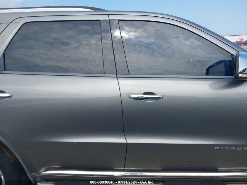 2012 Dodge Durango Citadel VIN: 1C4SDJET2CC100657 Lot: 39936640