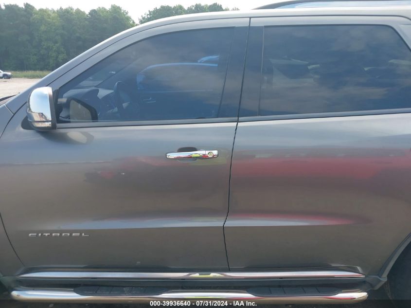 2012 Dodge Durango Citadel VIN: 1C4SDJET2CC100657 Lot: 39936640