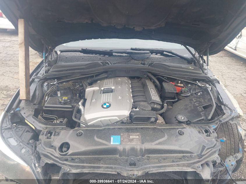 2007 BMW 530I VIN: WBANE73537CM44261 Lot: 39936641