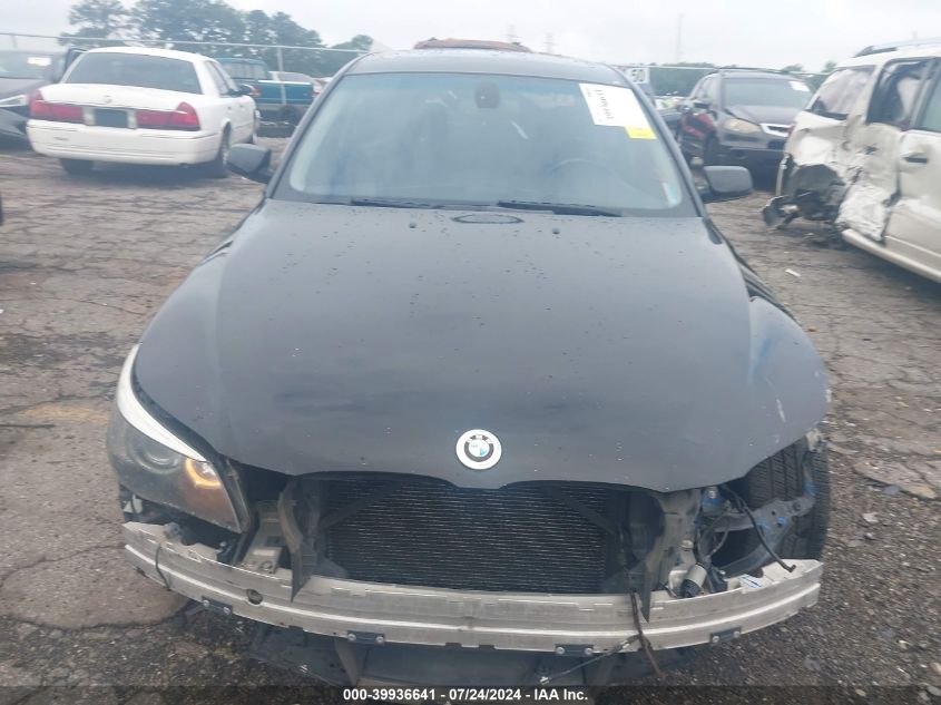 2007 BMW 530I VIN: WBANE73537CM44261 Lot: 39936641