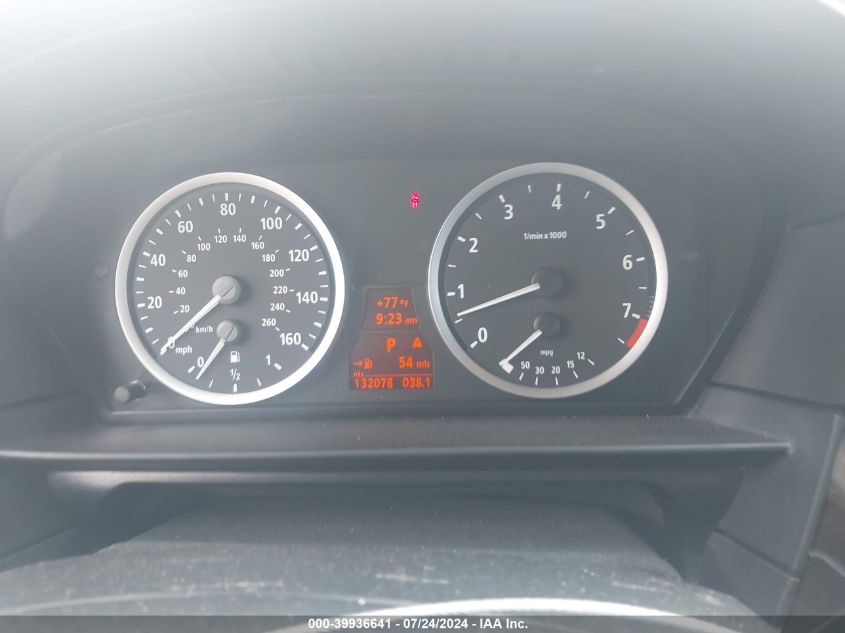 2007 BMW 530I VIN: WBANE73537CM44261 Lot: 39936641