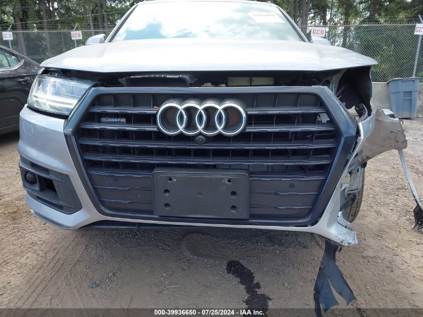 2019 Audi Q7 55 Premium VIN: WA1VAAF72KD038039 Lot: 39936650