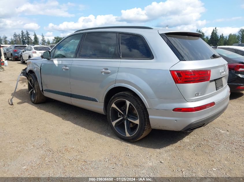 2019 Audi Q7 55 Premium VIN: WA1VAAF72KD038039 Lot: 39936650