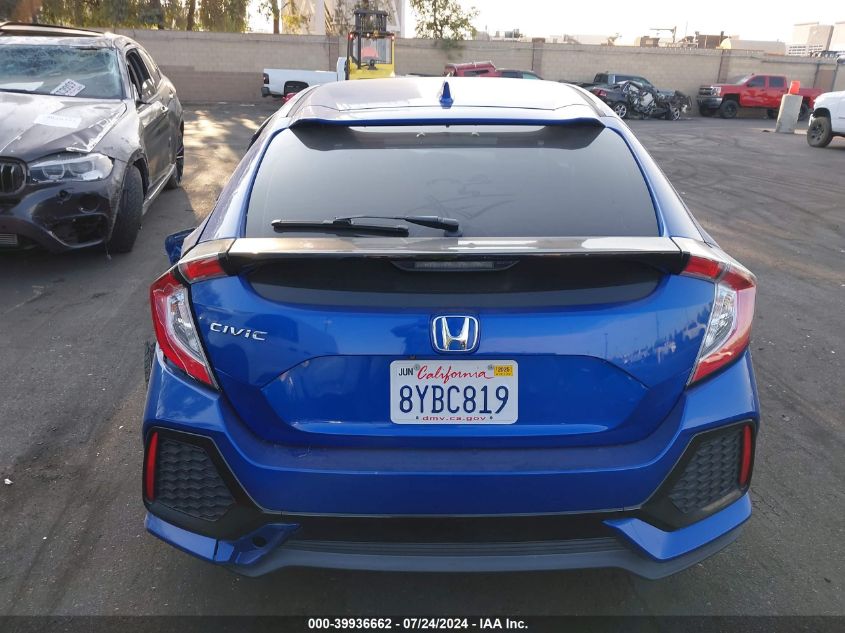 2019 Honda Civic Ex VIN: SHHFK7H66KU419298 Lot: 39936662