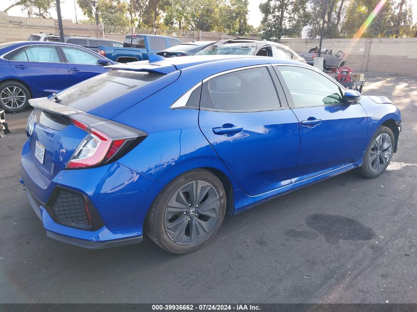 2019 Honda Civic Ex VIN: SHHFK7H66KU419298 Lot: 39936662