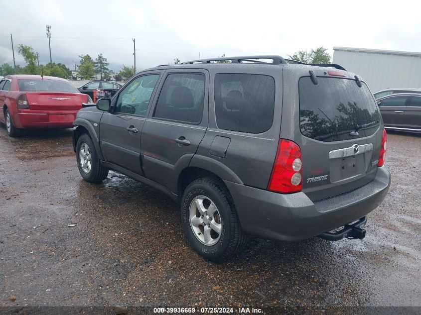 2006 Mazda Tribute S VIN: 4F2YZ04156KM07885 Lot: 39936669